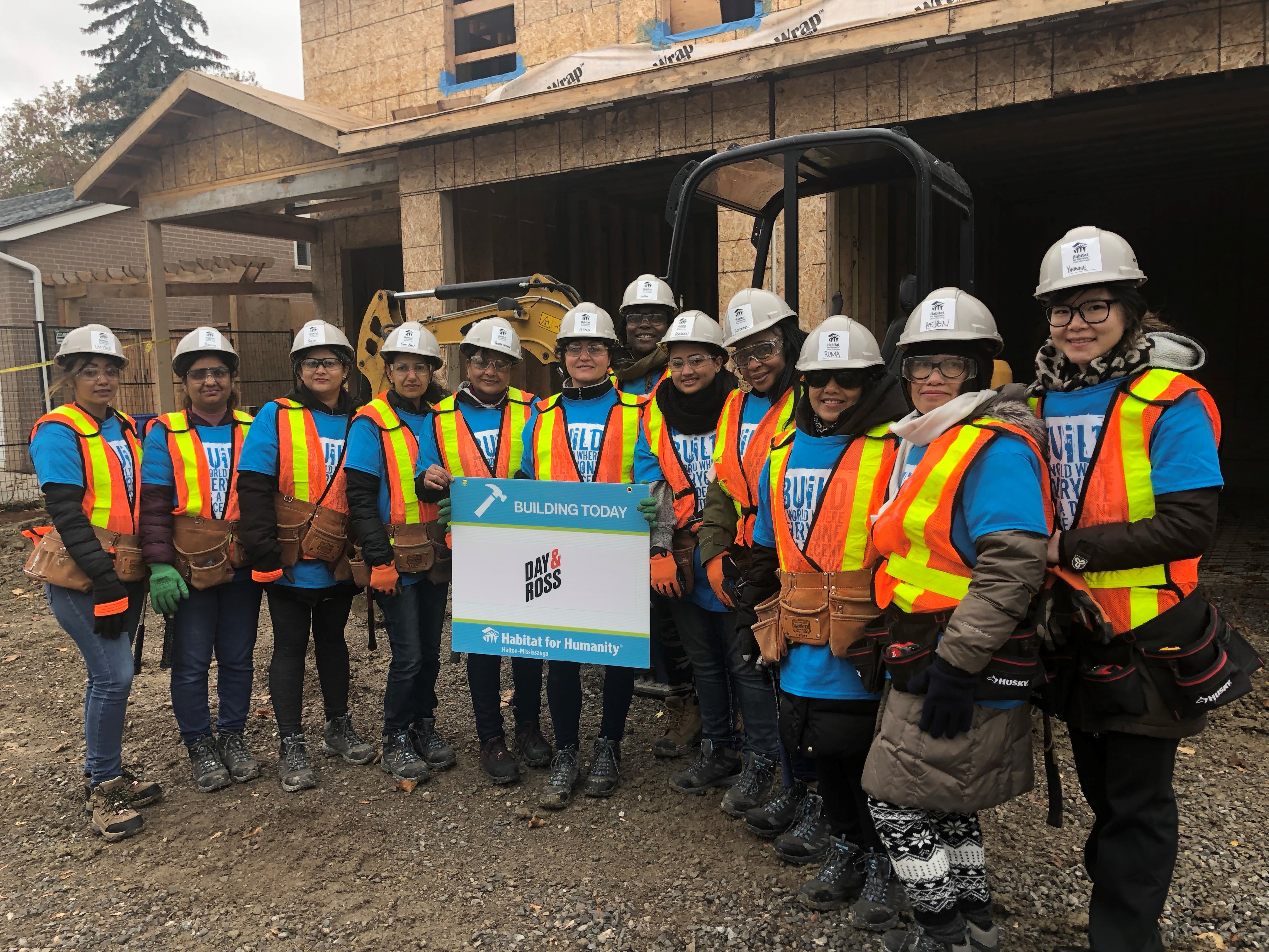 Employees getting involved in community work