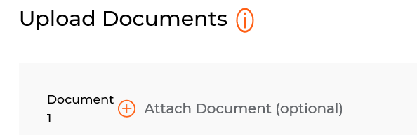 attach document